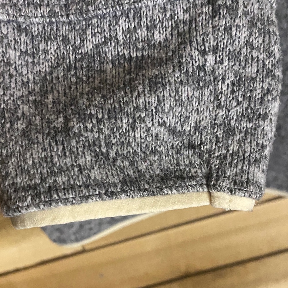 The North Face women’s partial heather Gray pullover sweatshirt size large - Picture 5 of 8